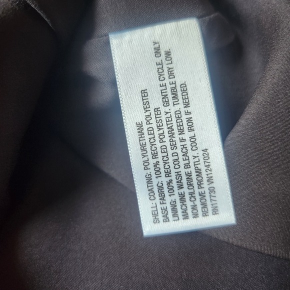 A‎ New Day Faux Leather Jacket Brown Button Front Blazer 1X - Picture 10 of 12